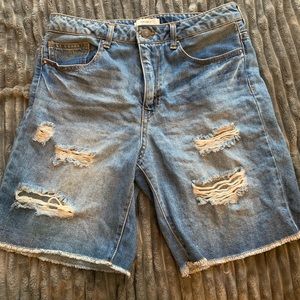 Jean shorts